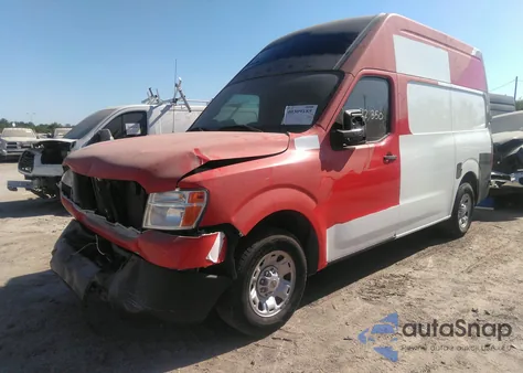 2018 Nissan Nv Cargo Nv2500 Hd Sv V6 из США, поврежденный, VIN 1N6BF0LY8JN802984